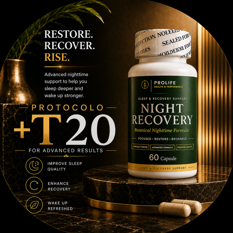 NIGTH RECOVERY +PROTOCOLO T20