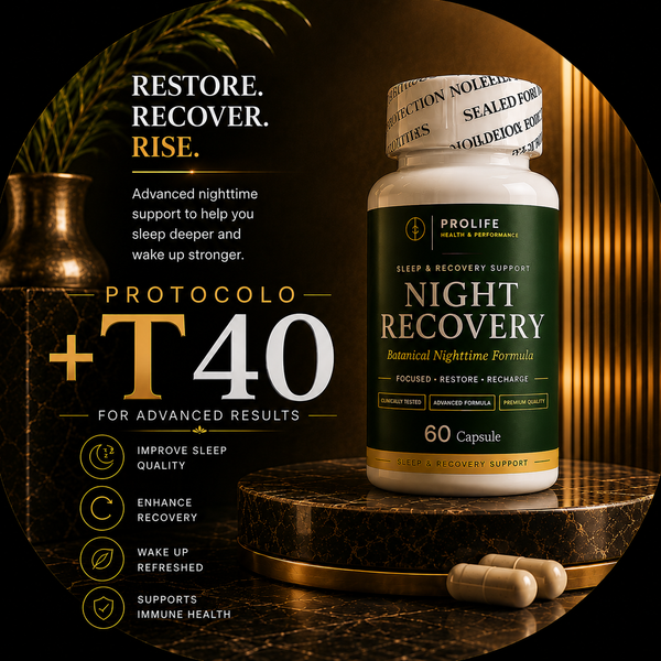 NIGHT RECOVERY + PROTOCOLO T40