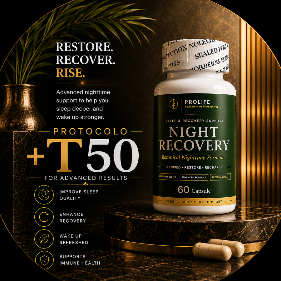 NIGTH RECOVERY +PROTOCOLO T50