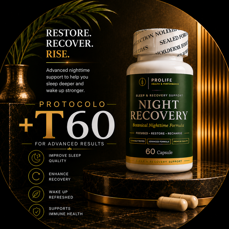 NIGHT RECOVERY + PROTOCOLO T60